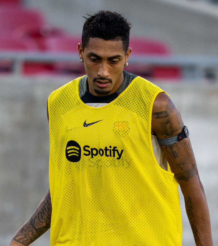 Pitch to Photoshoot: Barcelona Star Raphinha's Calvin Klein Debut